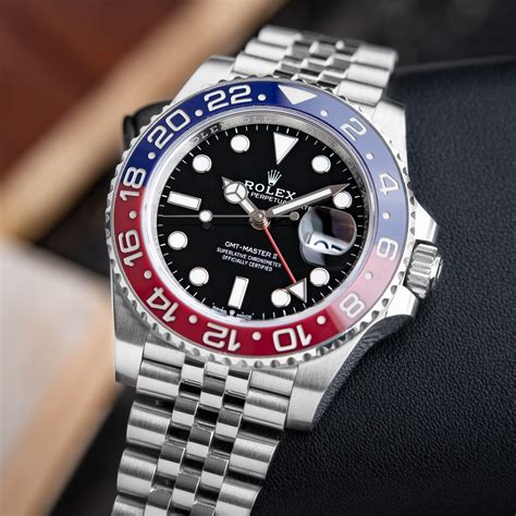 rolex gmt 2 master pepsi|rolex gmt master 2 thickness.